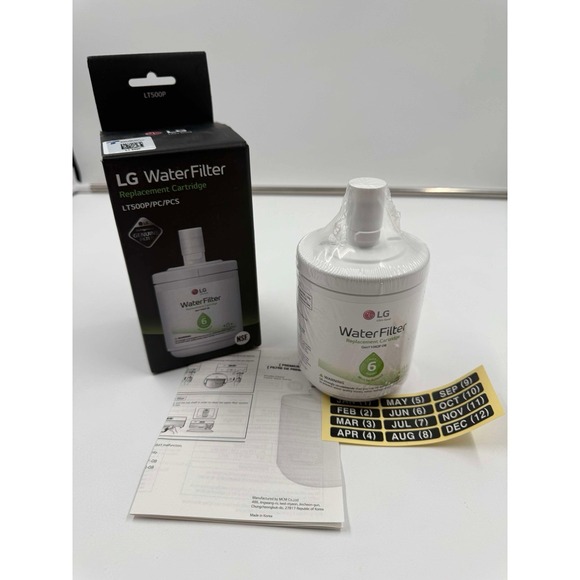 LG LT500P 6 Month 500 Gallon Capacity Replacement Refrigerator Water Filter - Picture 2 of 7